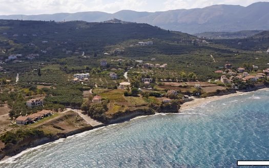 Beachfront plot on Zakynthos' Eastern coast