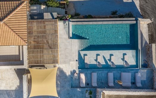 Exceptional stone villa in Northern Zakynthos with sea views and self-contained guesthouse