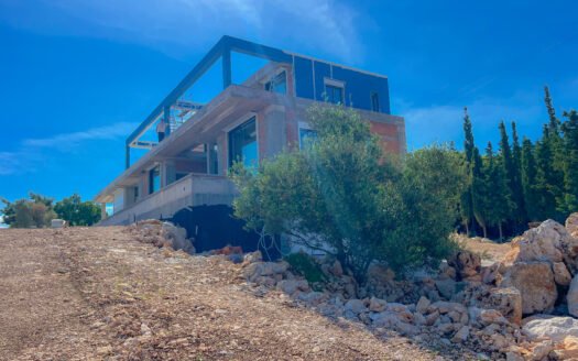 Impressive villa project with sea views in Northern Zakynthos