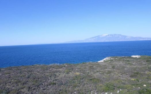 Seafront Land with Building Permission in Northern Zakynthos