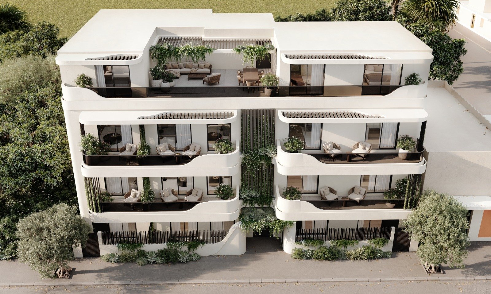 Open -Plan Studio with Vast Balcony – Calma Luxury Apartments in the ...