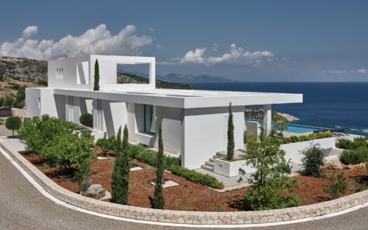 Experience refined luxury with this modern 5 bedroom villa in Northern Zakynthos