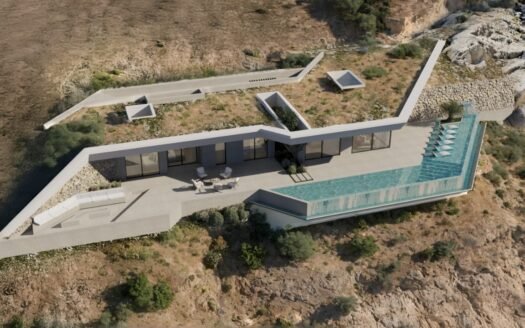 Exclusive Design Villa with Infinity Pool and Panoramic Sea Views – Agios Nikolaos, Volimes