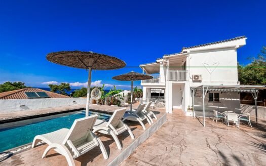 Stylish 2 Bedroom Sea View Villa with Private Pool – Tragaki