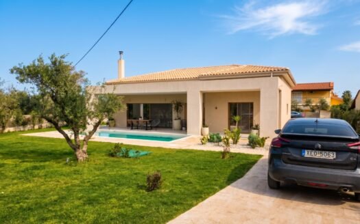 Modern 3-Bedroom Villa with Pool & Garden – Pantokratora, Zakynthos