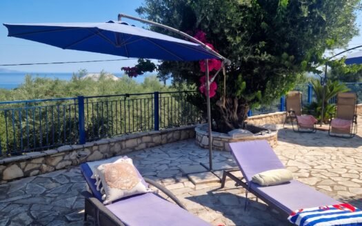 Charming 2-Bedroom Sea View House with Jacuzzi – Tragaki, Zakynthos