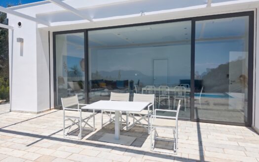 Exclusive Sea View Villa with Infinity Pool in Tranquil Vasilikos near Dafni Beach