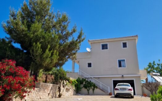 Exceptional Three-Level Villa with Panoramic Sea & Mountain Views – Argassi