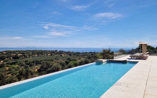 Ultra-Luxury Sea View Villa with Infinity Pool & Outdoor Bar – Agios Nikolaos