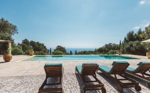 Private Hillside Estate in Zakynthos with Guest Cottage and Panoramic Sea Views