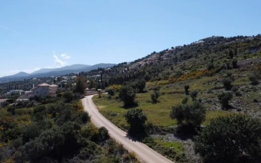 Seaview Building Plot in Agios Nikolaos, Zakynthos – 4,000 sqm with 196 sqm Build Rights