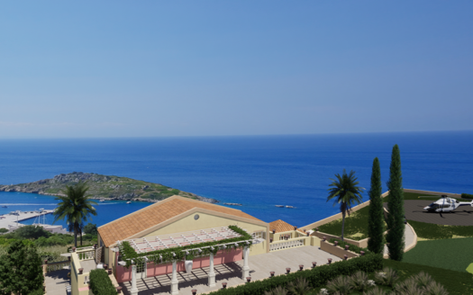 Seaview Building Plot with Approved Design Plans – Agios Nikolaos