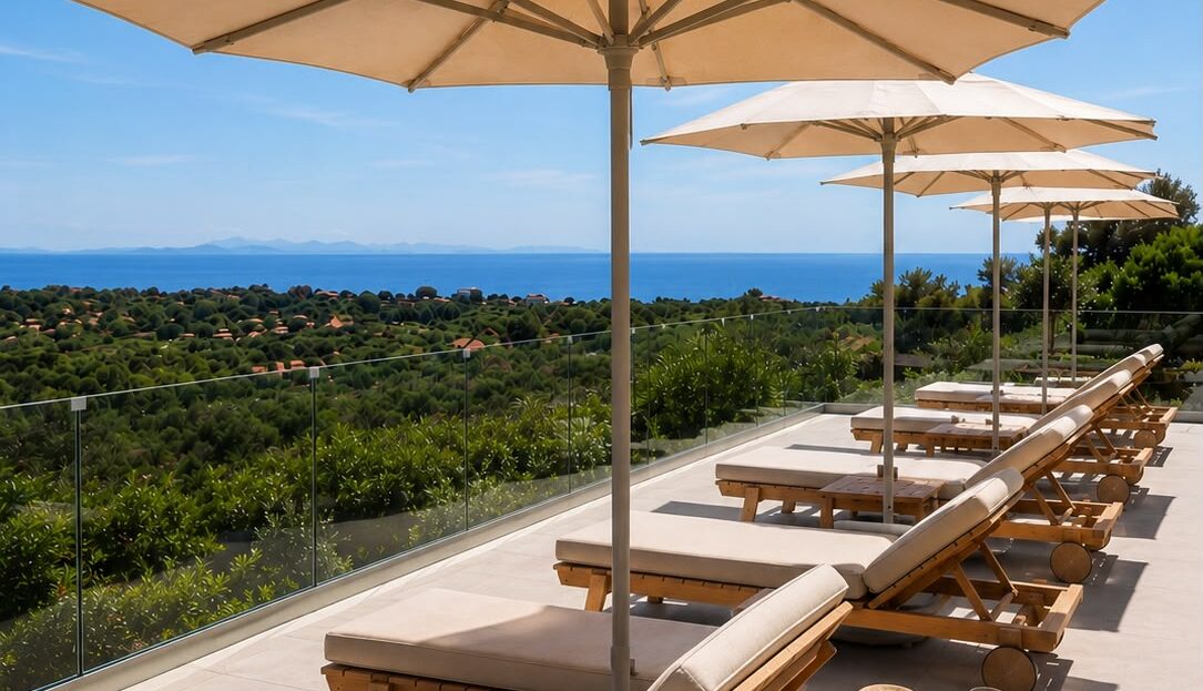 Ultra-Luxury Sea View Villa with Infinity Pool & Outdoor Bar – Agios Nikolaos