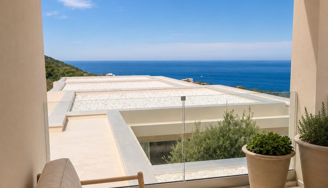 Ultra-Luxury Sea View Villa with Infinity Pool & Outdoor Bar – Agios Nikolaos