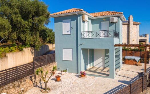 Stylish Sea View Villa with Private Garden & Hot Tub near Tsilivi