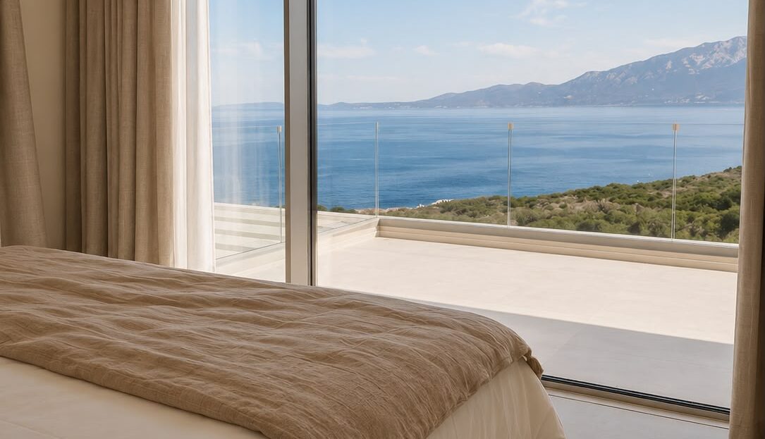 Ultra-Luxury Sea View Villa with Infinity Pool & Outdoor Bar – Agios Nikolaos