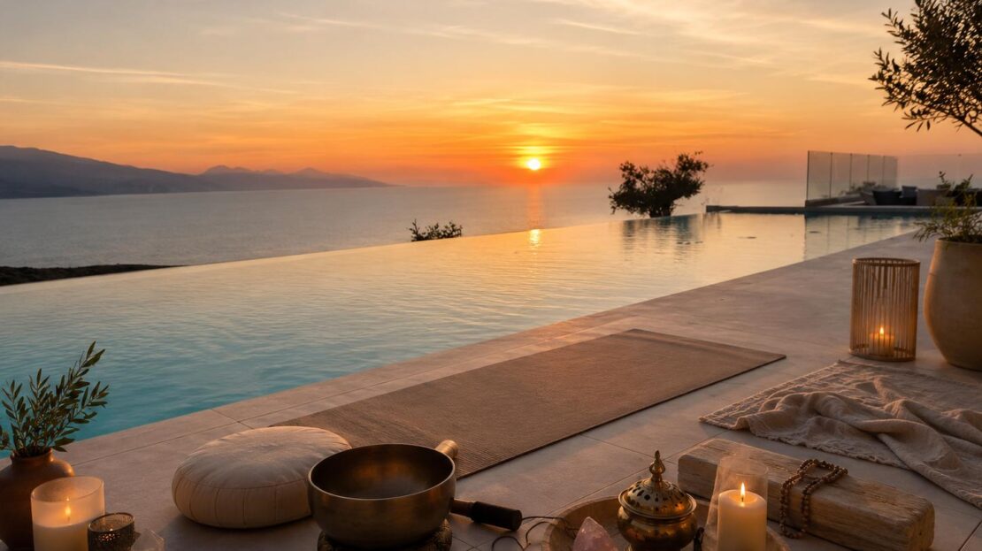 Ultra-Luxury Sea View Villa with Infinity Pool & Outdoor Bar – Agios Nikolaos