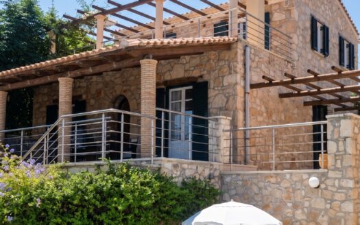Exclusive Dual Stone Villas with Sea Views & Private Pool Near Agios Nikolaos Port