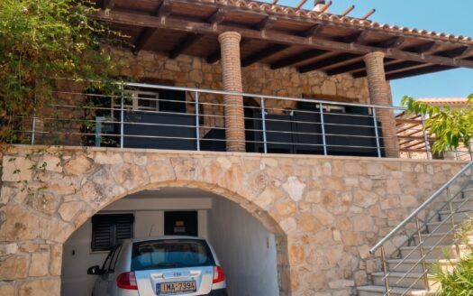 Exclusive Dual Stone Villas with Sea Views & Private Pool Near Agios Nikolaos Port